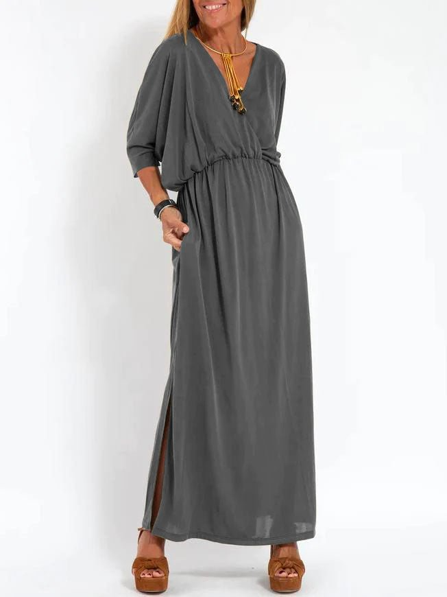 Maxi Black Relaxed Dress