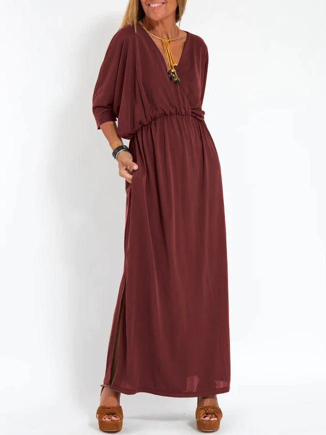 Maxi Black Relaxed Dress