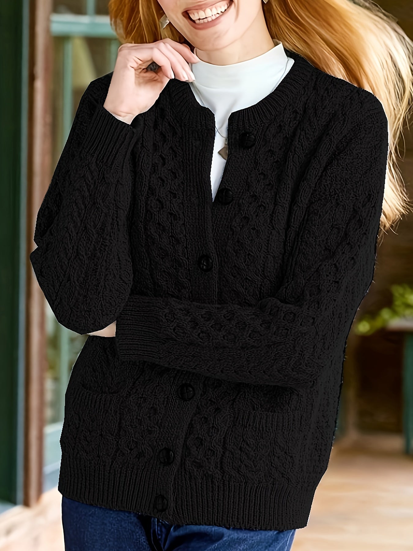 Stacey - Cardigan Élégant