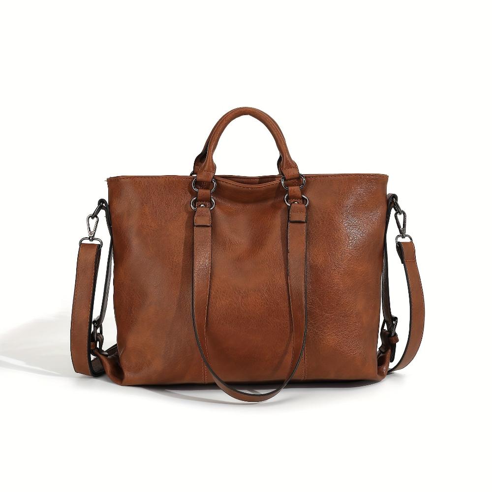 L'Élégance Classique de Charlotte | Sac Cabas Vintage