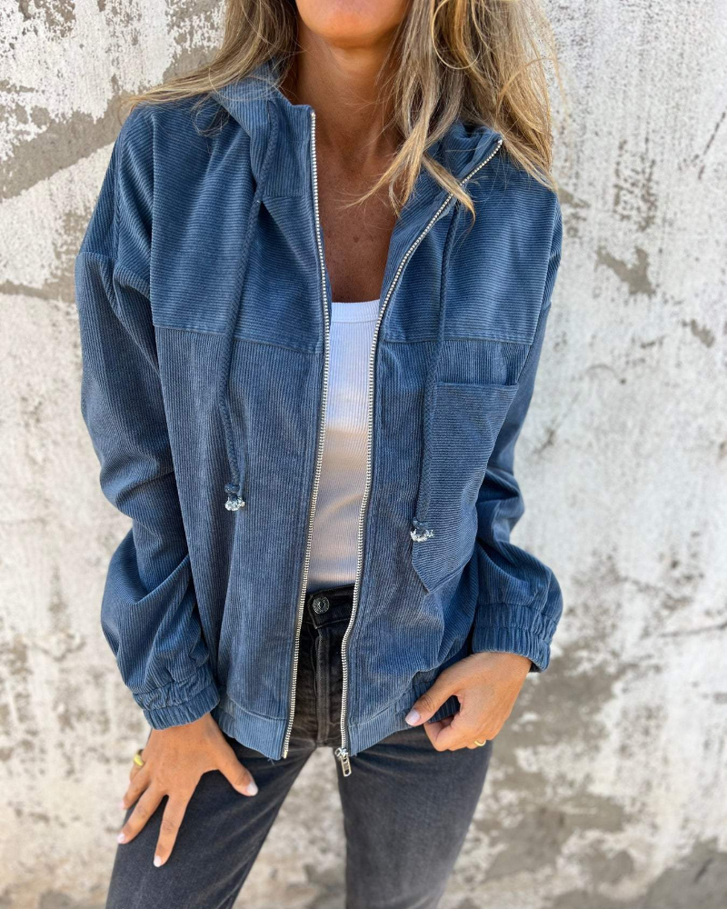 ELLA | Veste à capuche zippée