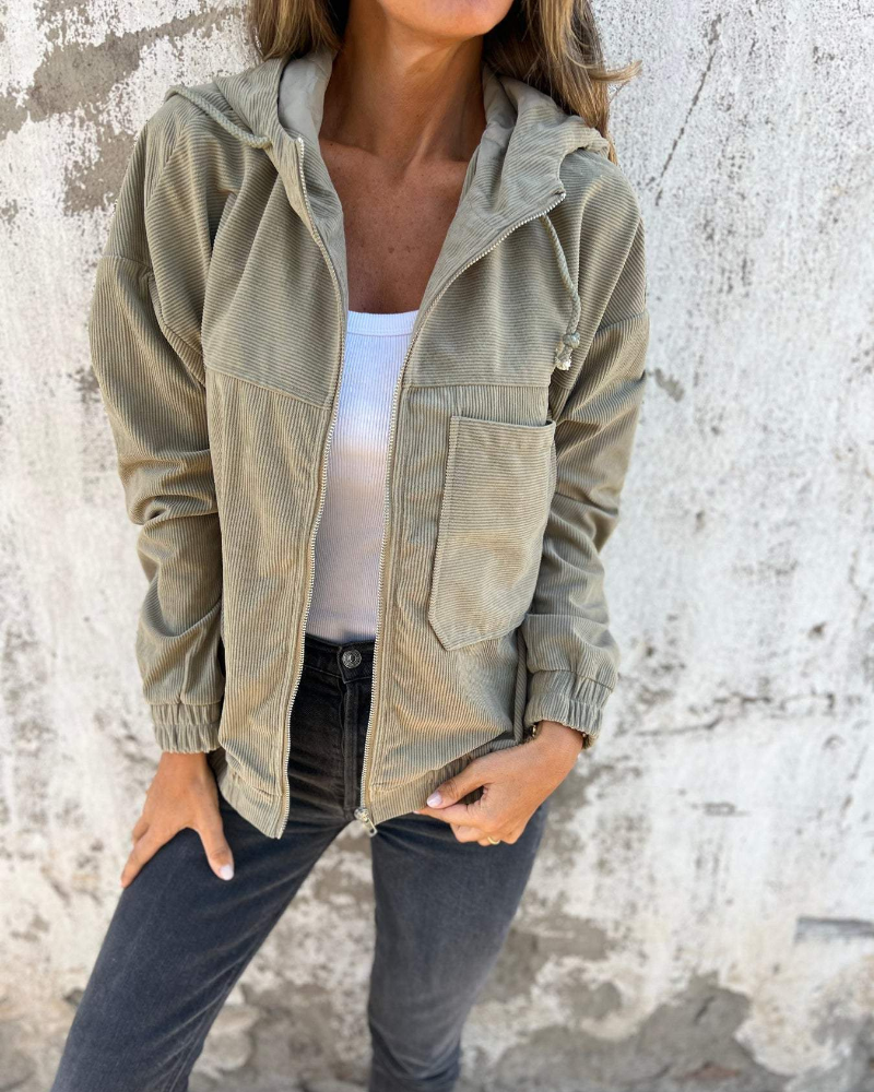 ELLA | Veste à capuche zippée