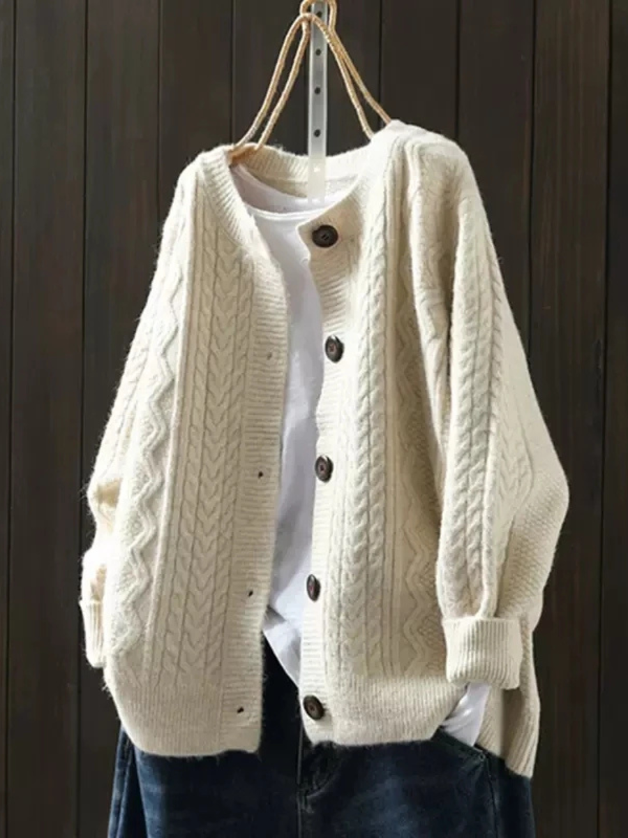 LE LORENZA | CARDIGAN EN CABLE