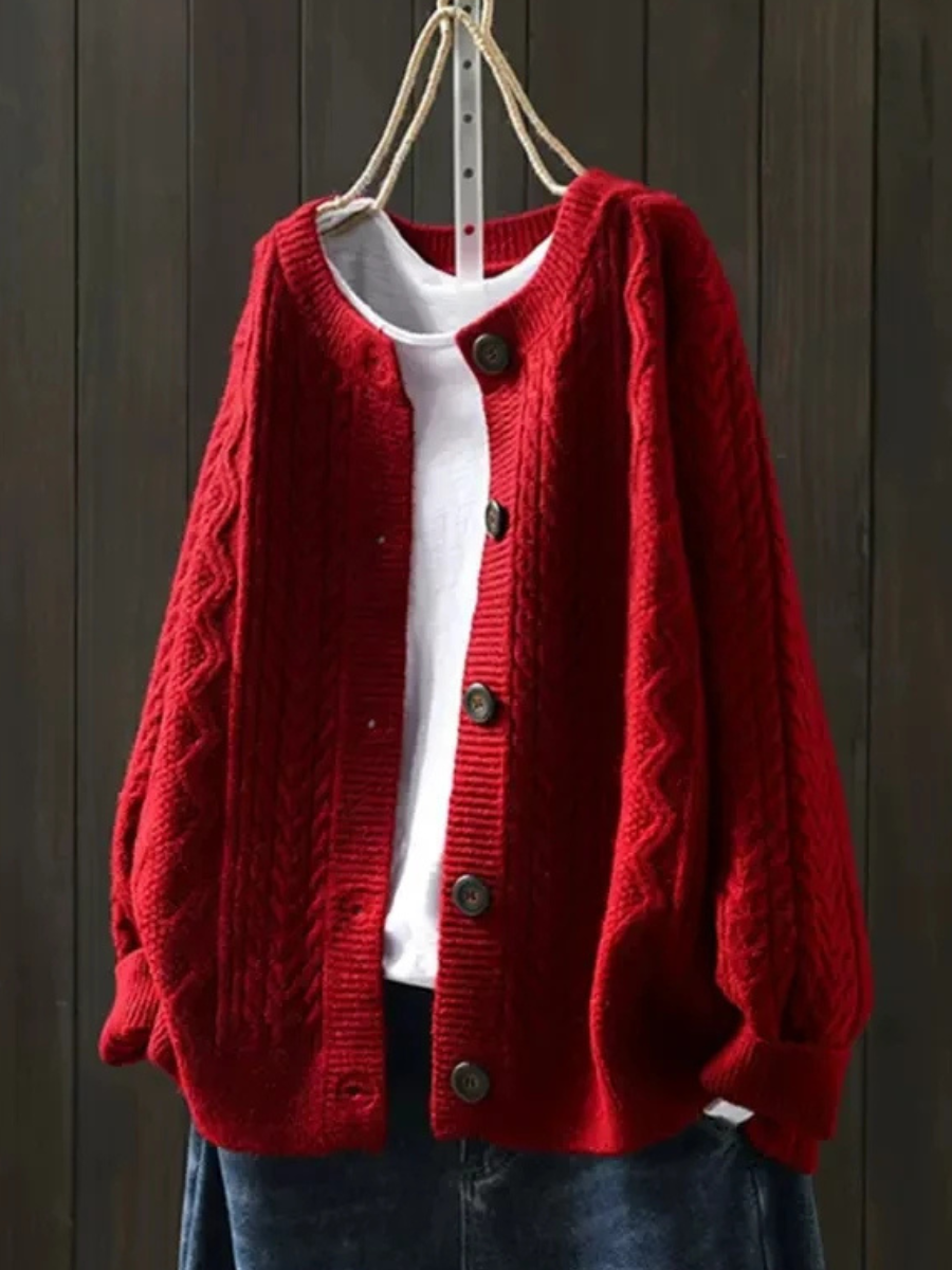 LE LORENZA | CARDIGAN EN CABLE