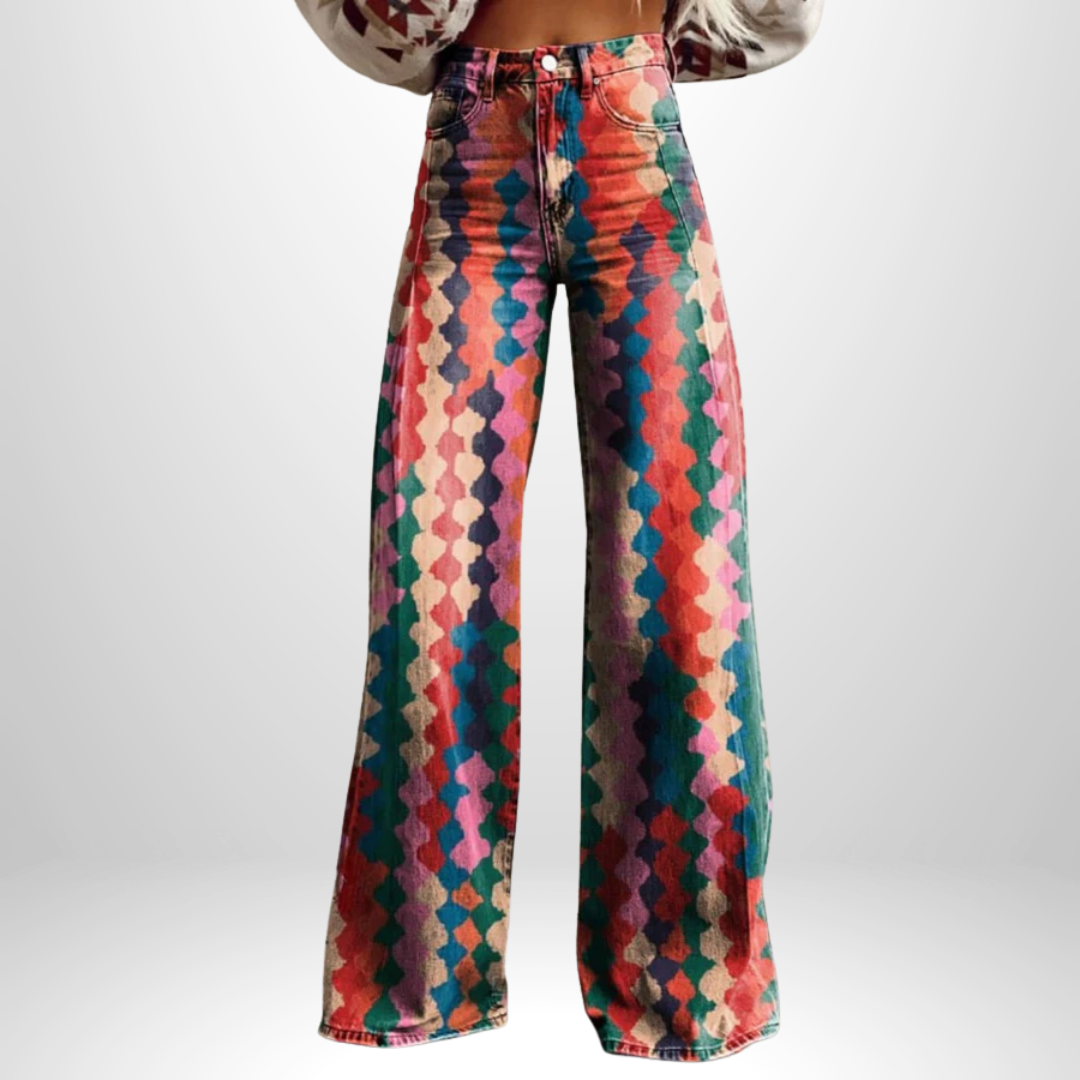 Livia | Pantalons Boho Vintage