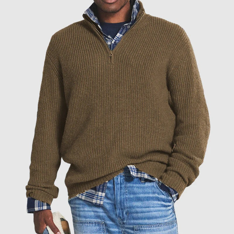Pull Tricoté Exquis Premium pour Hommes