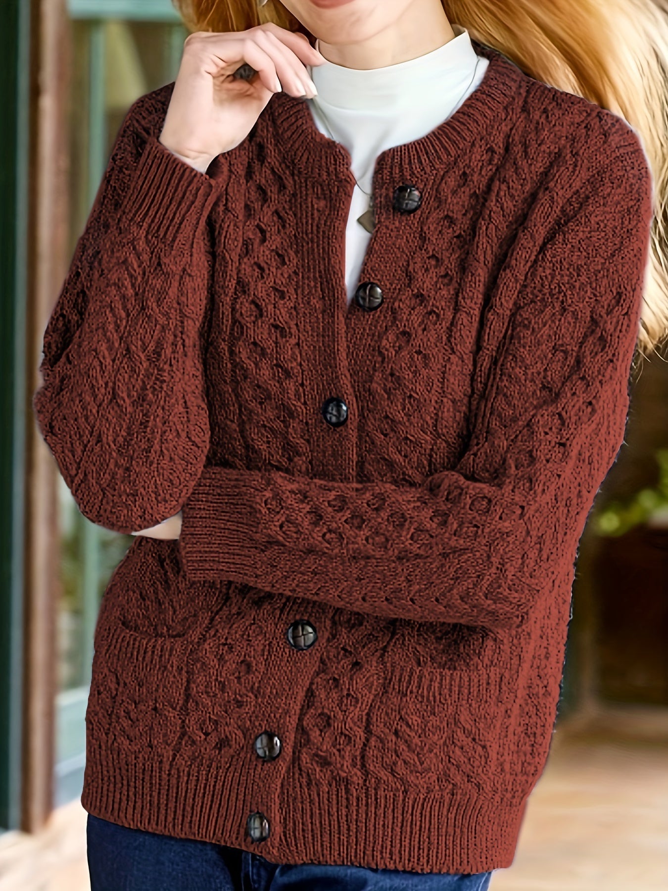 Stacey - Cardigan Élégant