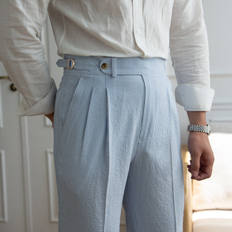 St. Tropez | Pantalons d'Été avec Pinces