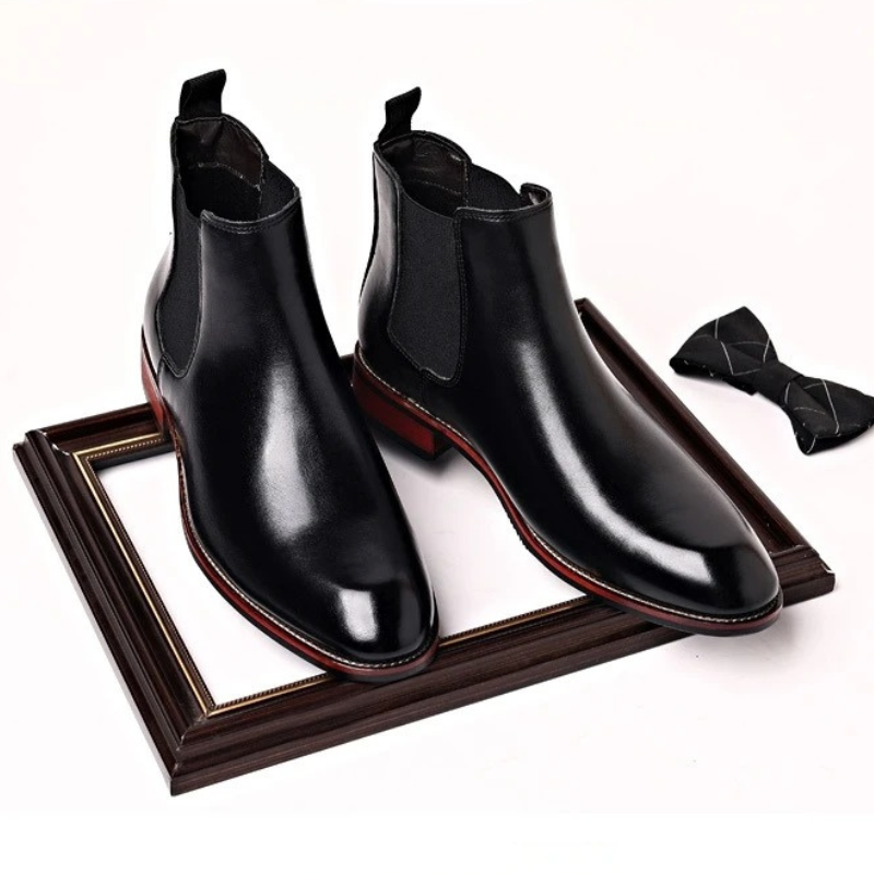 Lorenzi | Bottines Chelsea en Cuir