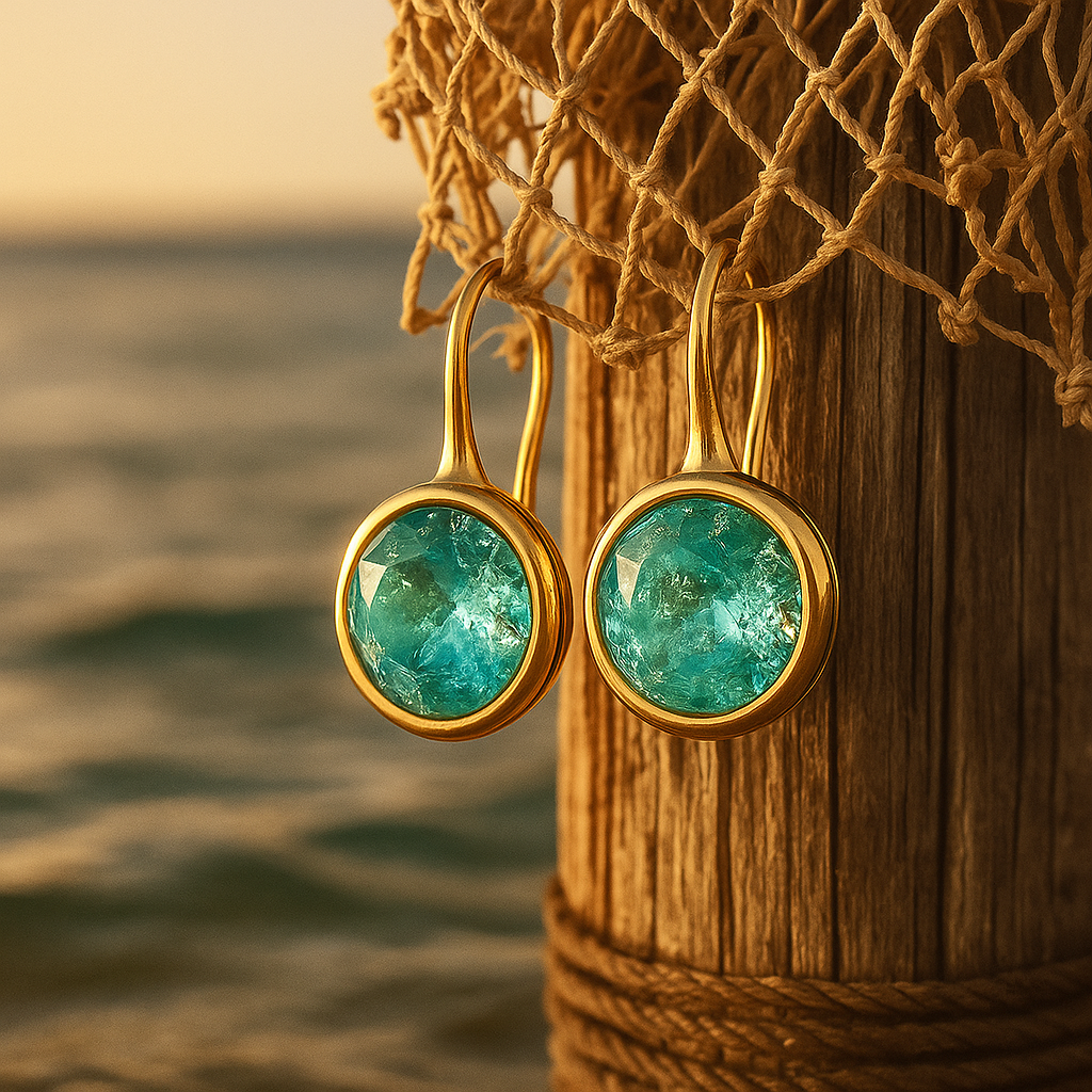 Nerida | Boucles d'oreilles Gouttes d'Océan
