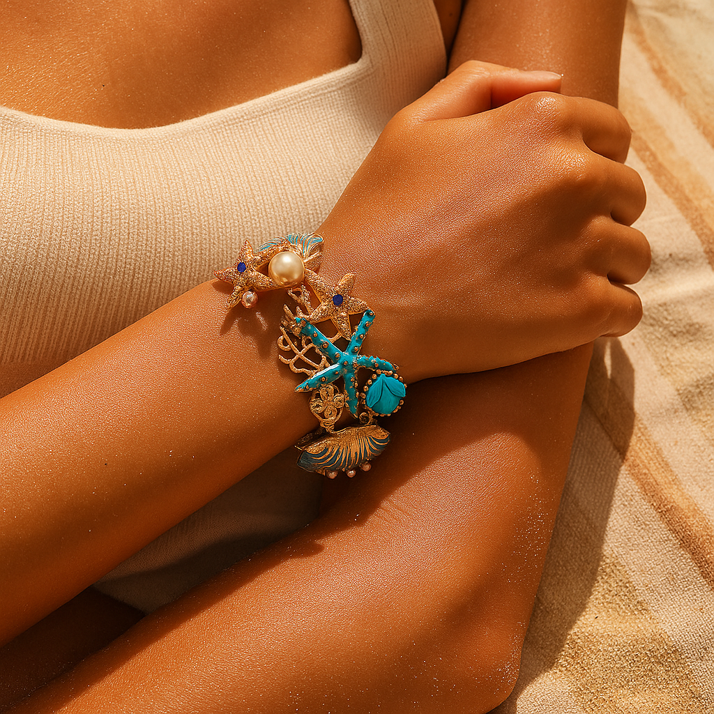 Zephyrine | Bracelet en Coquillage