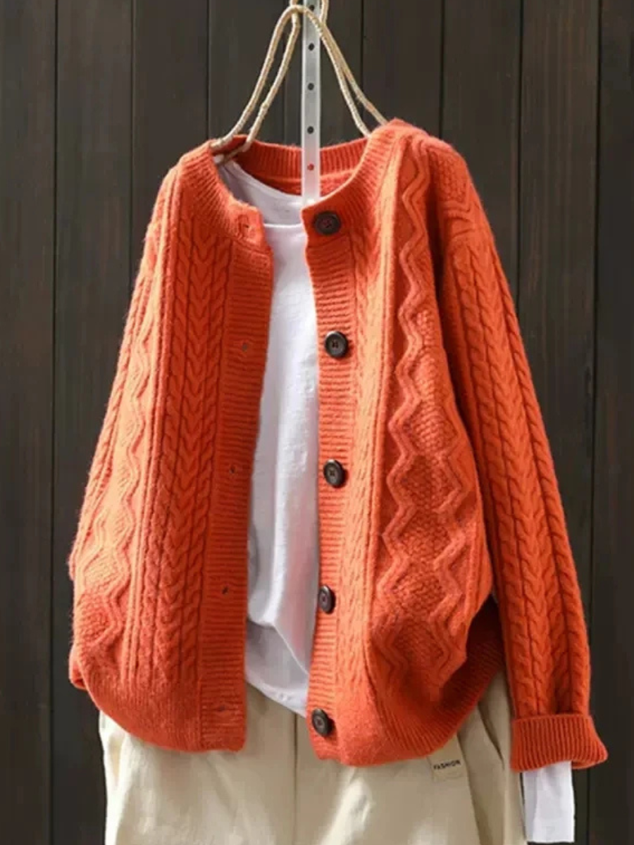 LE LORENZA | CARDIGAN EN CABLE