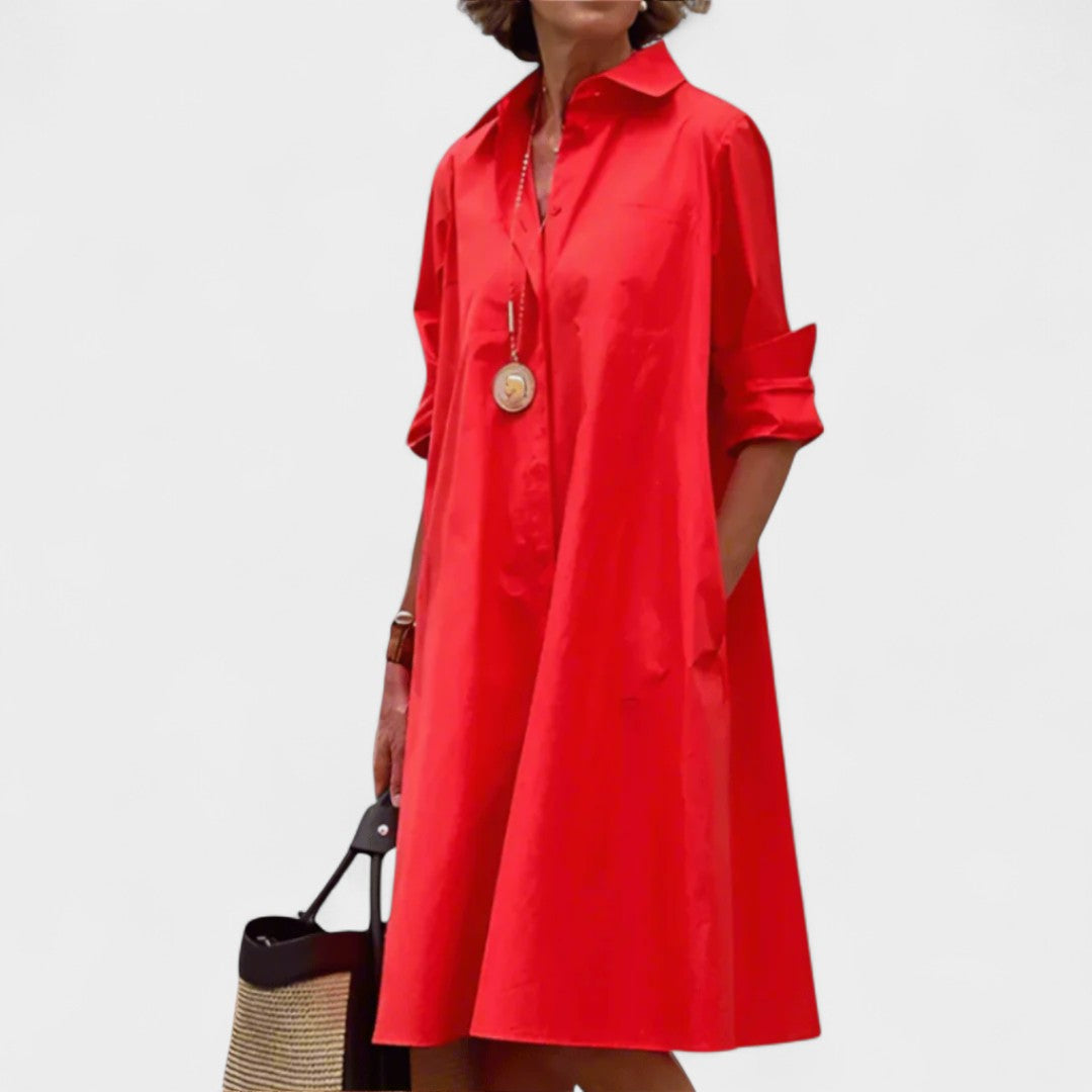 Relaxed Shirt Dress