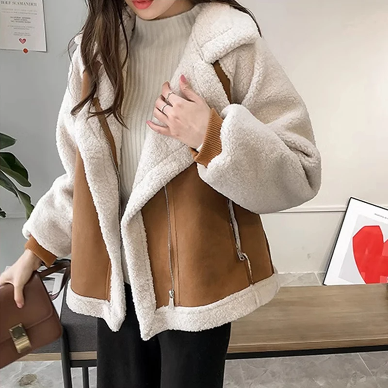 Veste Patchwork Lâche