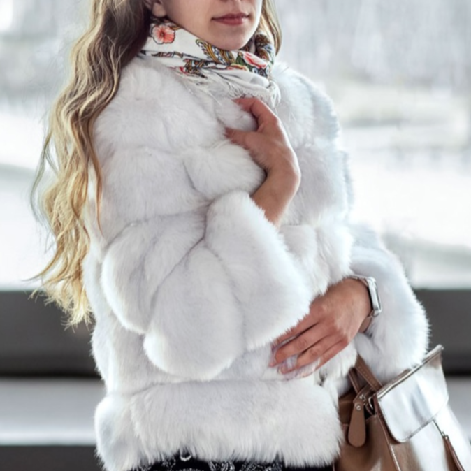 Manteau en fourrure Lana