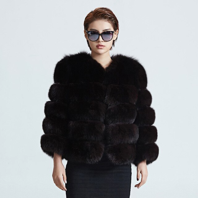 Manteau en fourrure Lana
