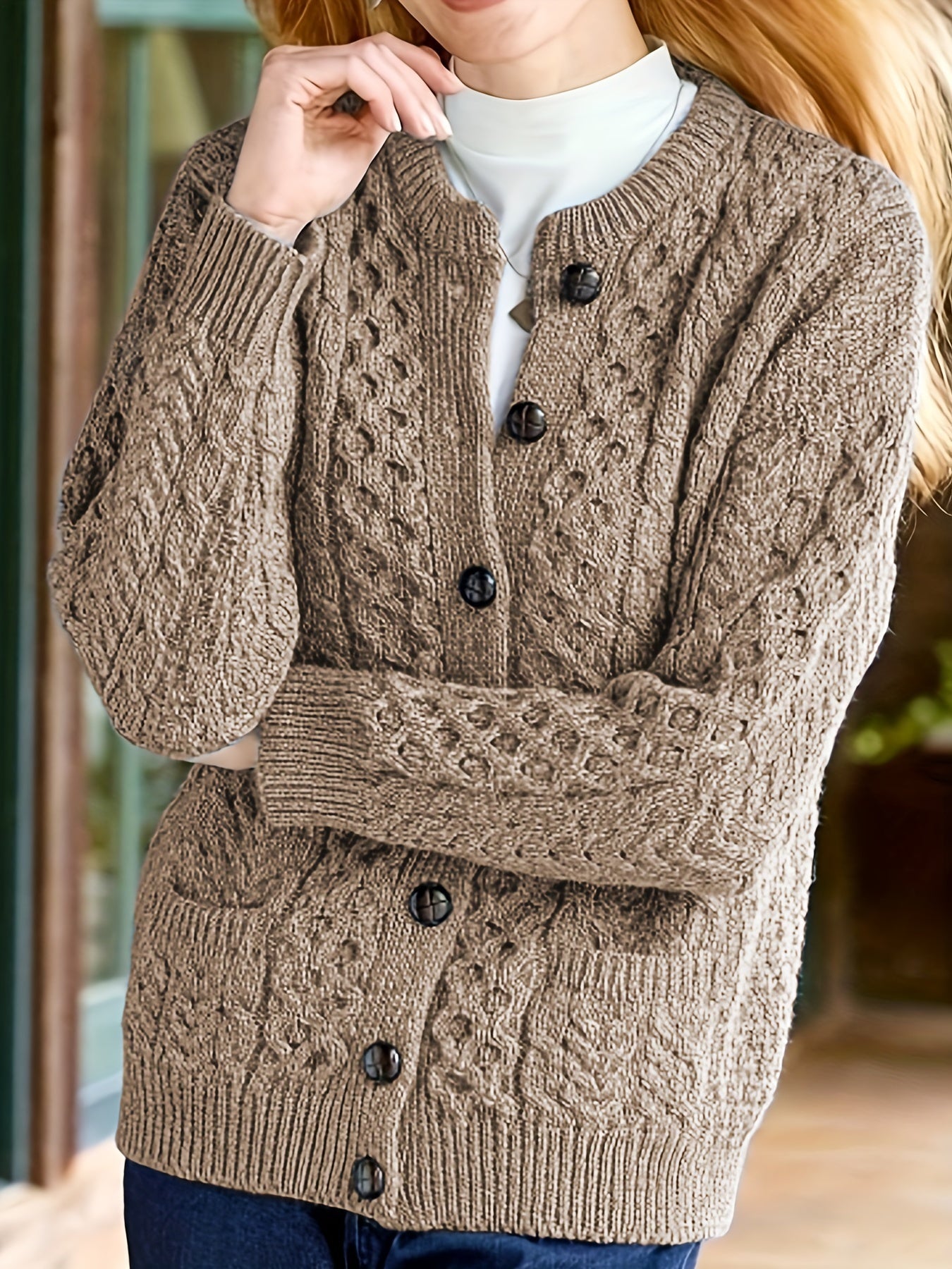 Stacey - Cardigan Élégant