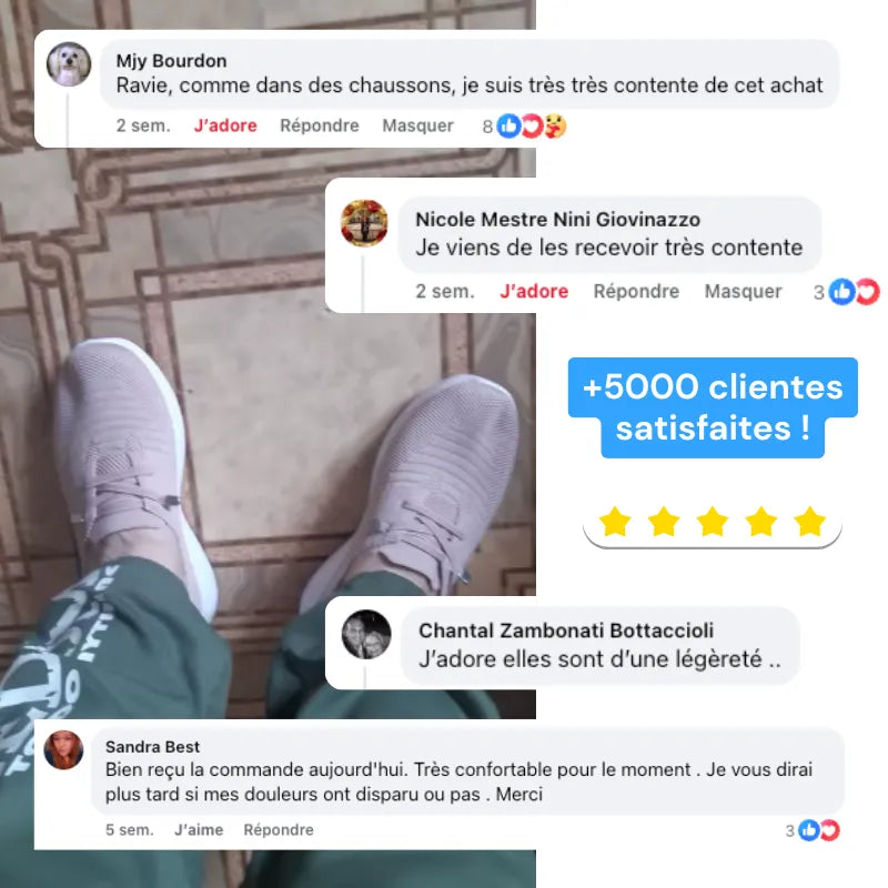 VitaSport™ - Baskets à confort orthopédique pour femme