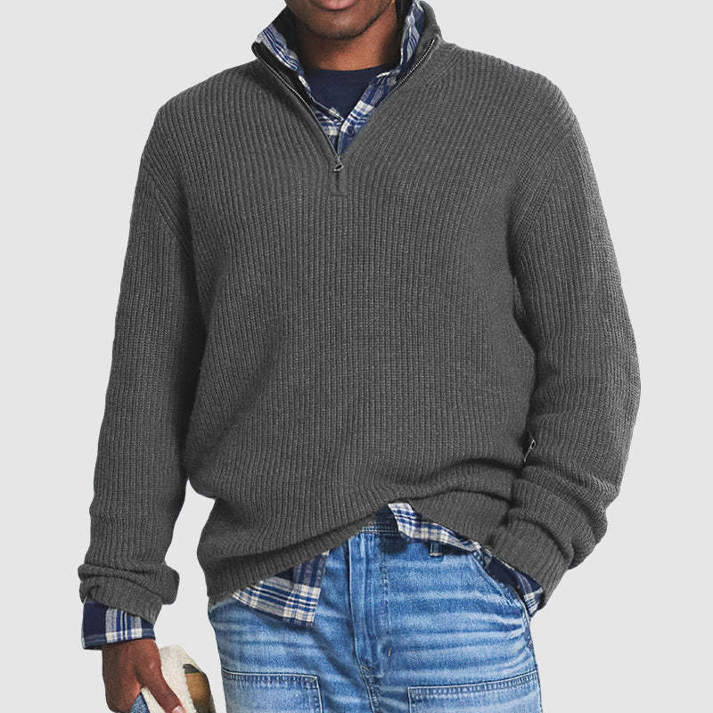 Pull Tricoté Exquis Premium pour Hommes