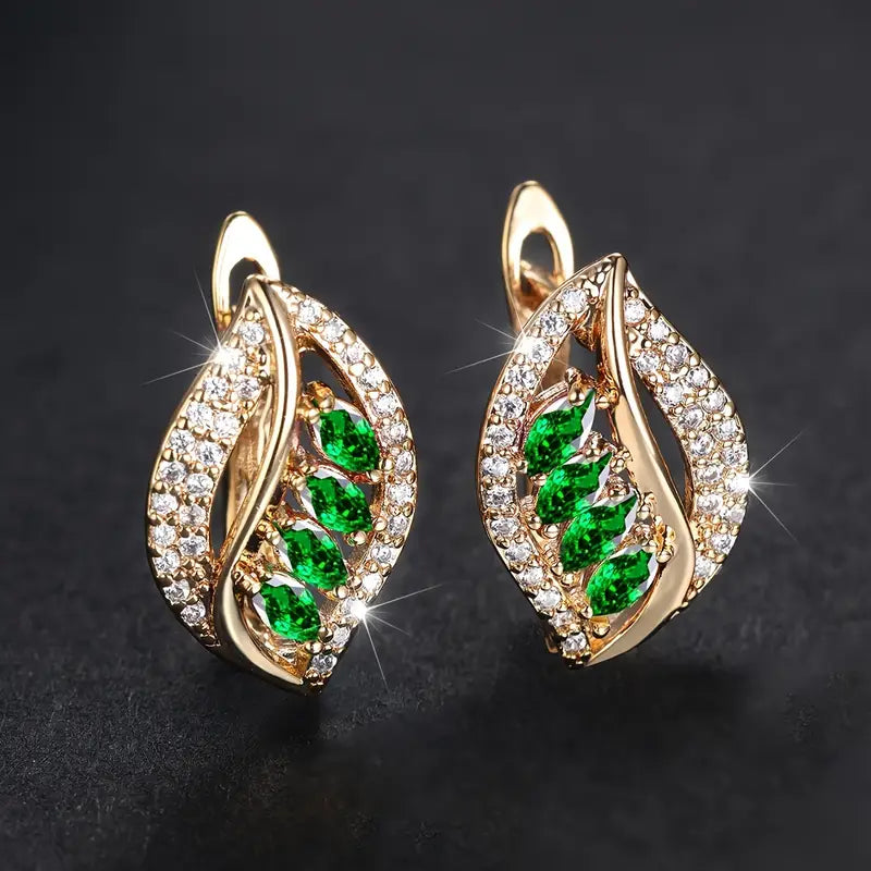 Boucles d'oreilles Isola Verdancia