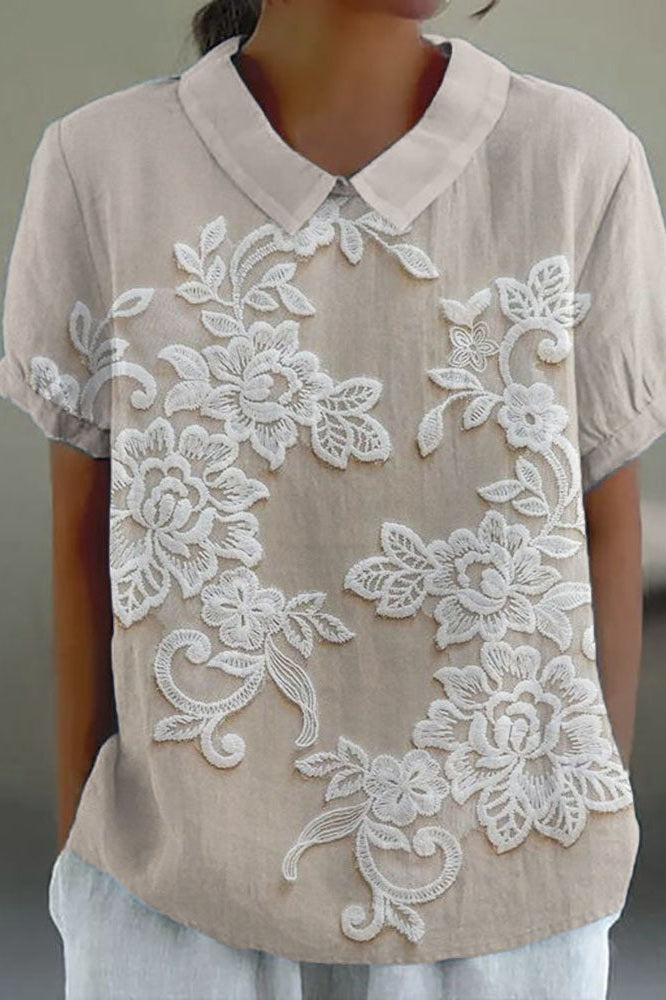 Blouse à Col Lily