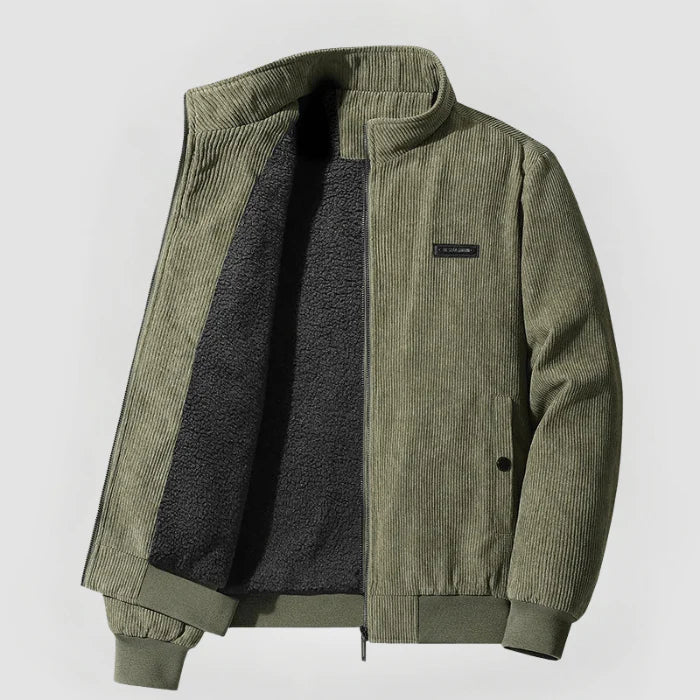 Liam™ | Veste en velours côtelé avec doublure en polaire