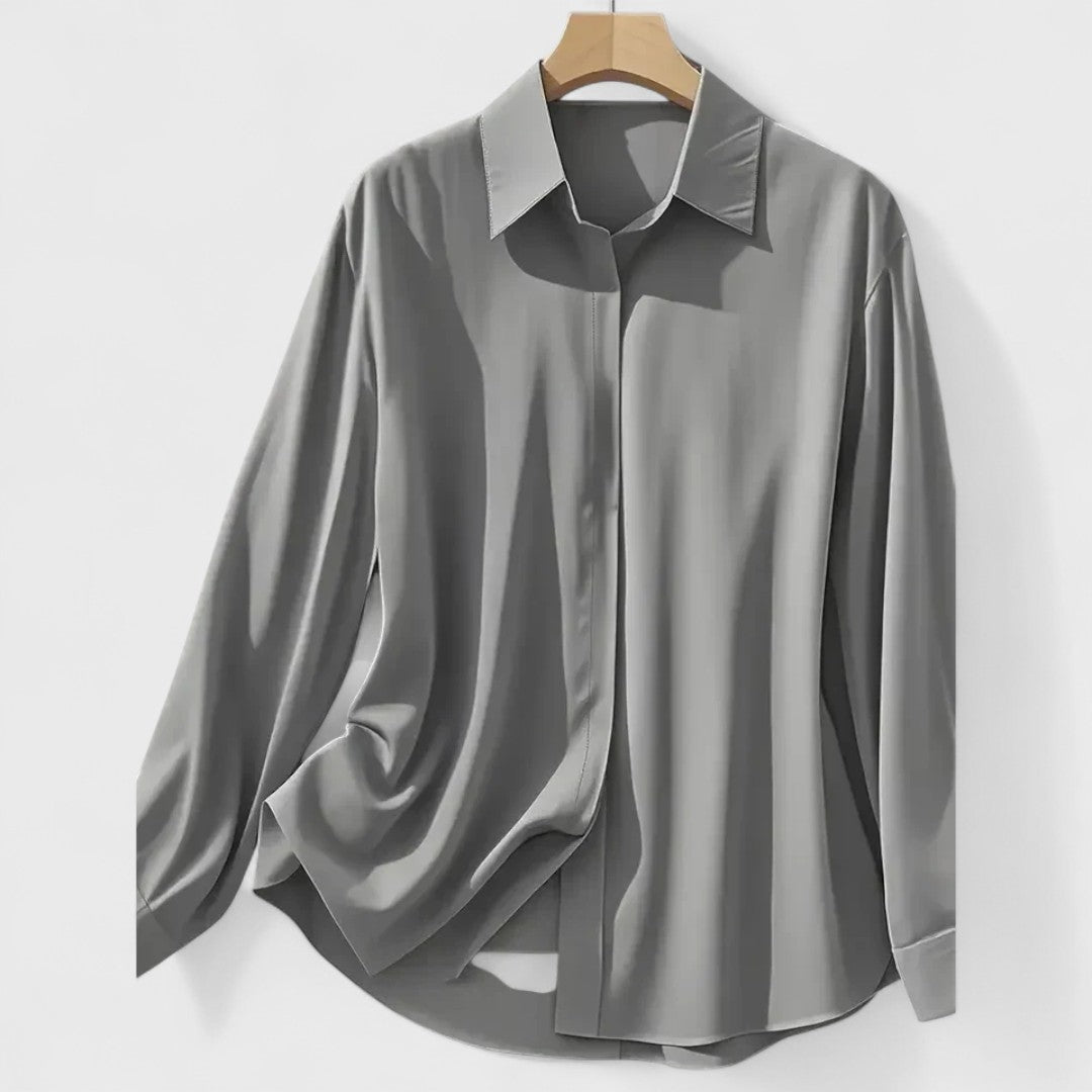 Élégante Chemise à Manches Longues