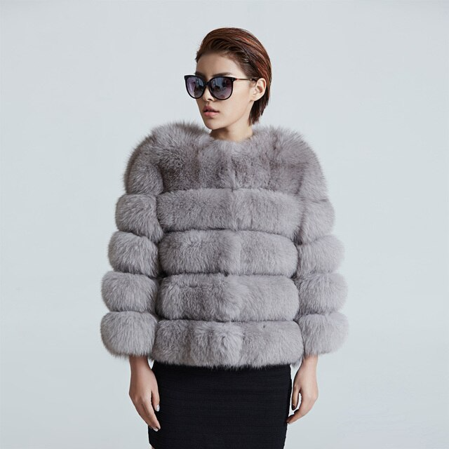 Manteau en fourrure Lana