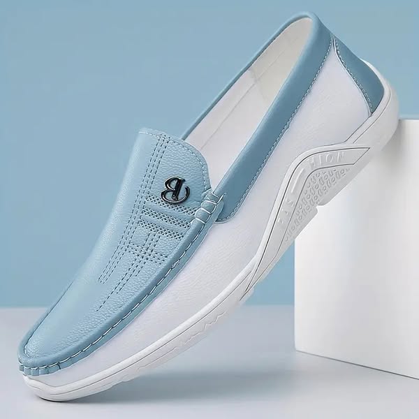 Mocassins en cuir Luc avec une finition de haute qualité