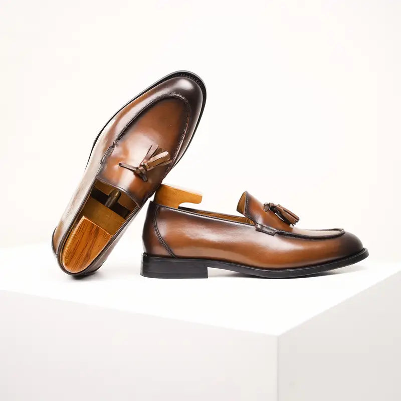 Samuel | Chaussures de ville décontractées en cuir véritable