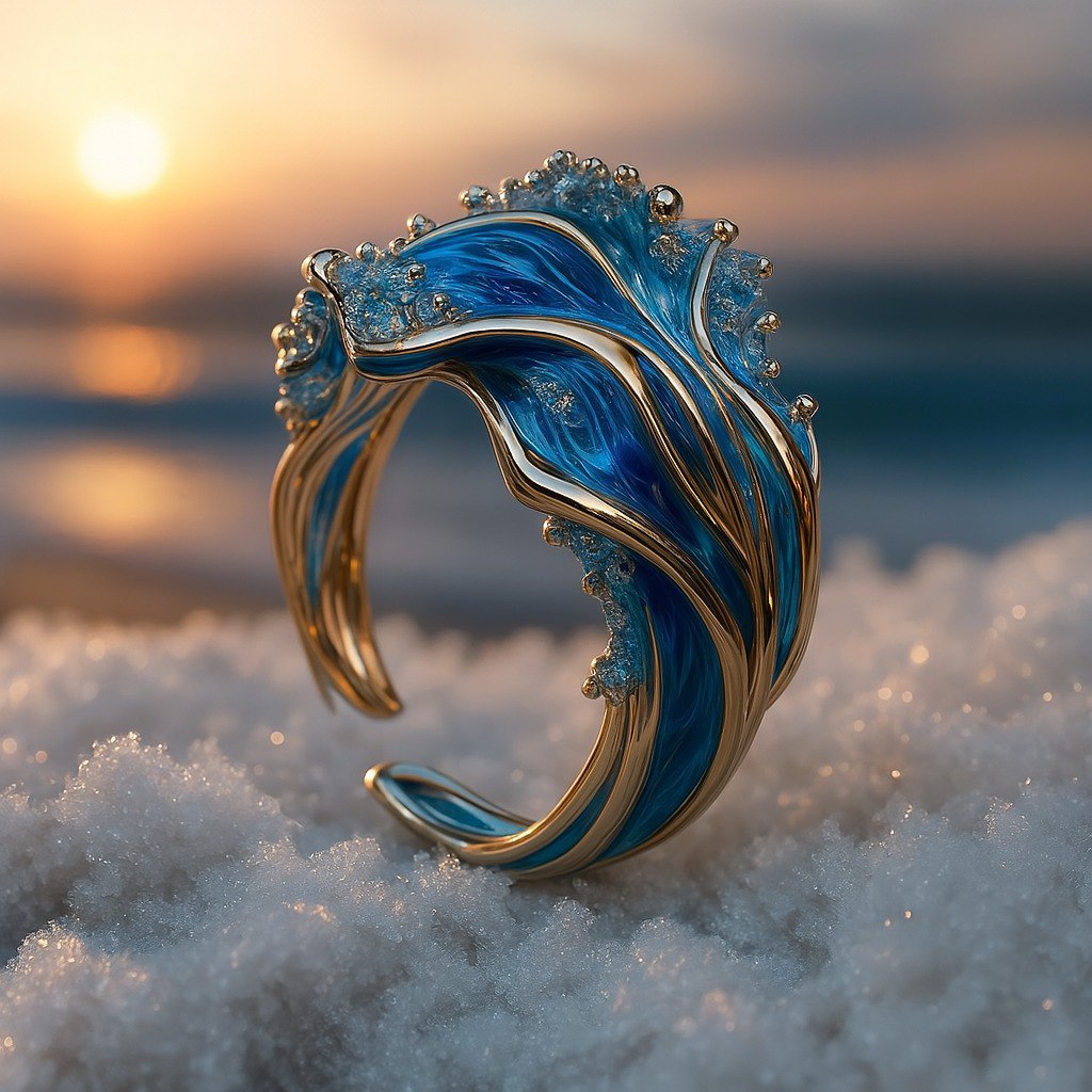 Ondine | Bague Ondulée Vintage