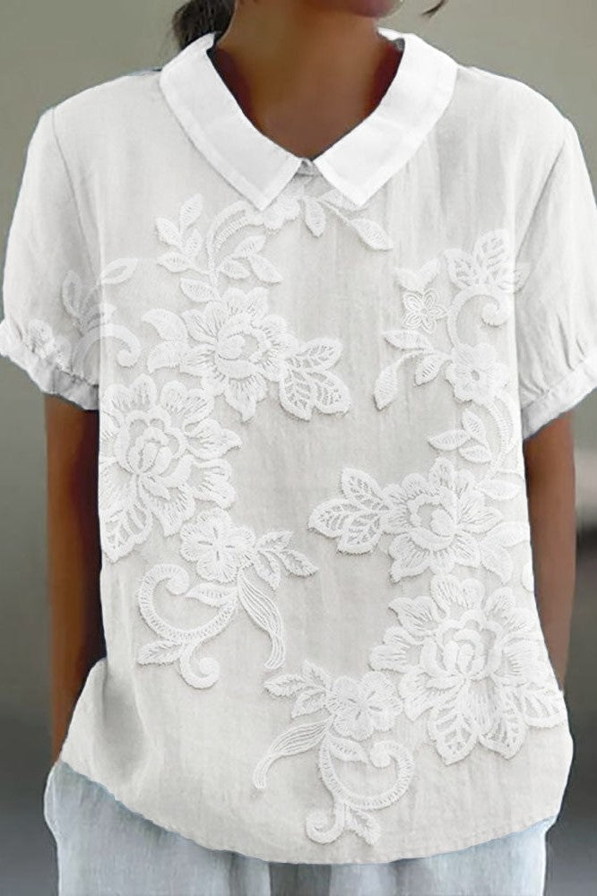 Blouse à Col Lily