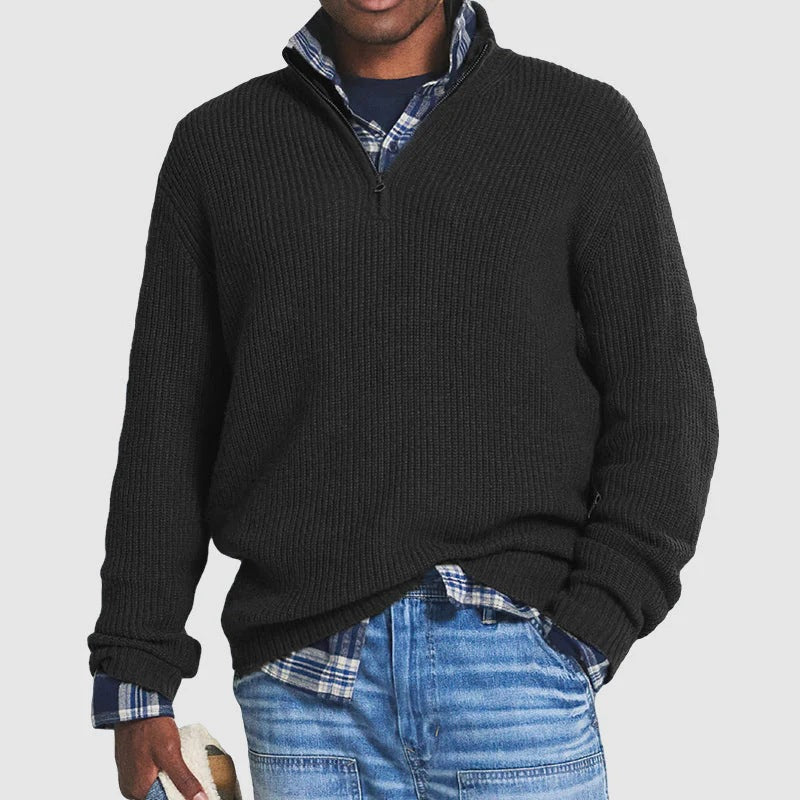 Pull Tricoté Exquis Premium pour Hommes