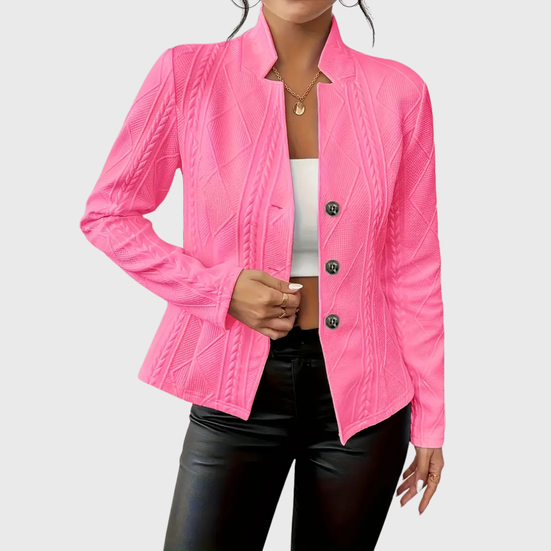 CASSY | Veste Avec Détails Élégants