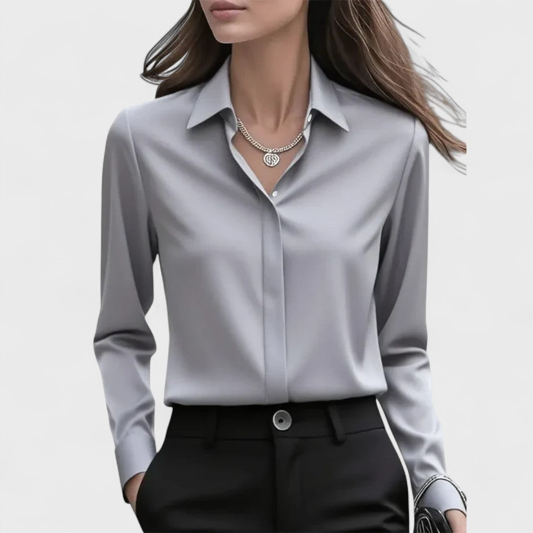Élégante Chemise à Manches Longues