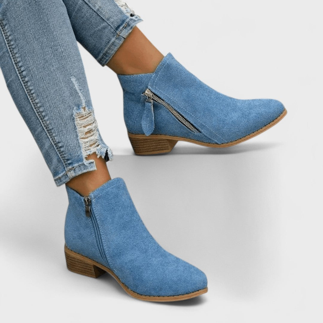 Fiora - Bottes classiques vintage orthopédiques