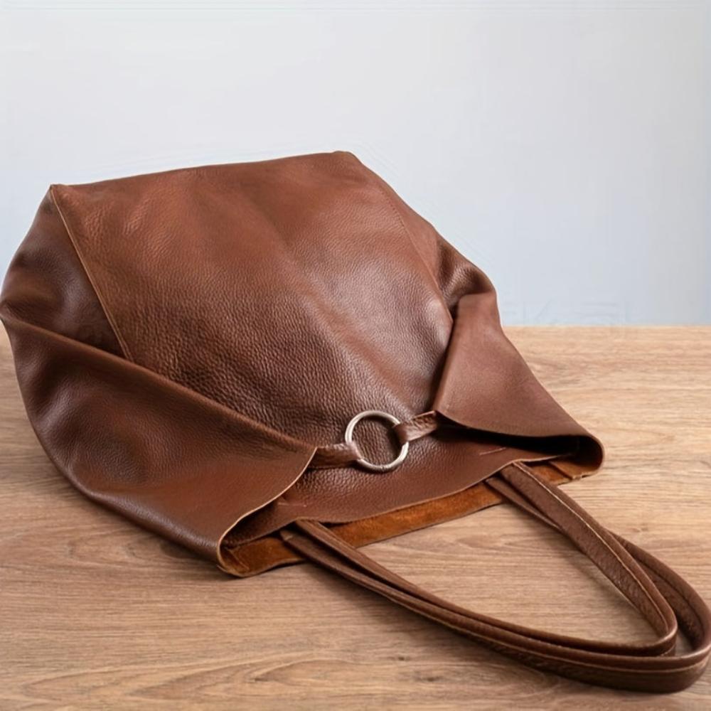Douceur Rétro de Renee | Sac Tote Grande Capacité