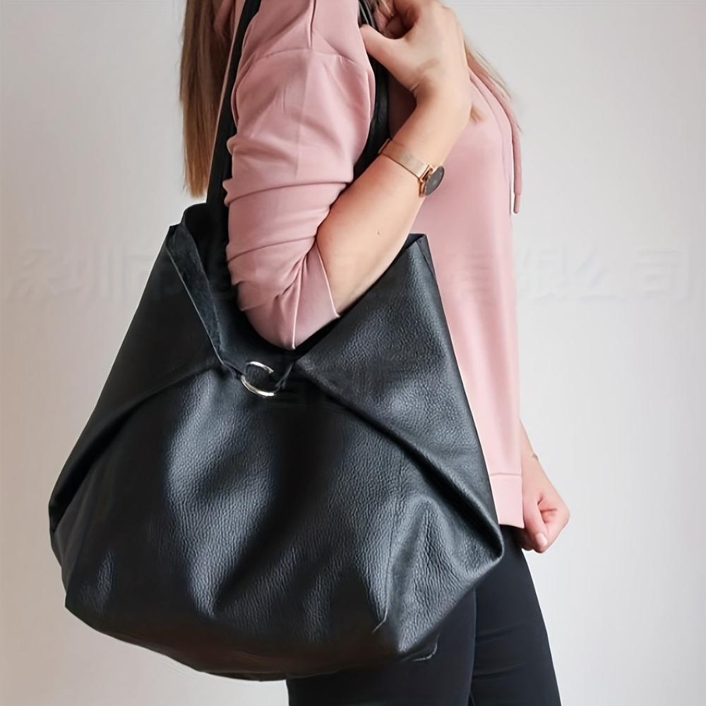 Douceur Rétro de Renee | Sac Tote Grande Capacité