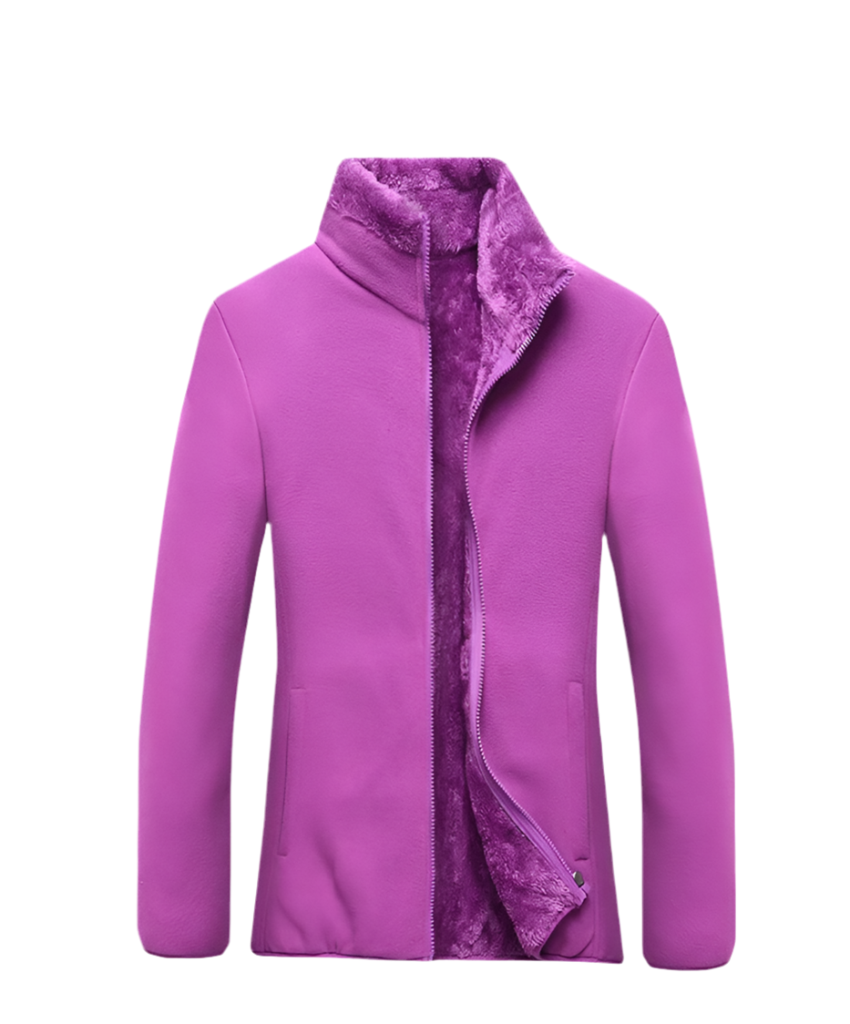 Clémence – Veste en Fleece Douillet d'Hiver