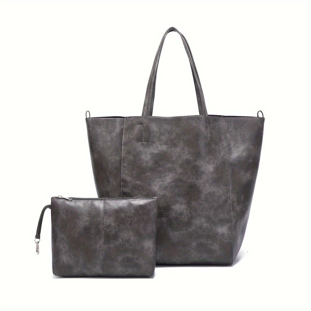 Douceur Rétro de Renee | Sac Tote Grande Capacité