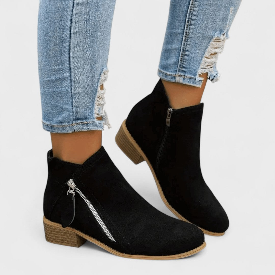 Fiora - Bottes classiques vintage orthopédiques