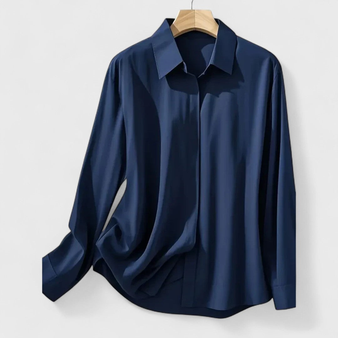 Élégante Chemise à Manches Longues