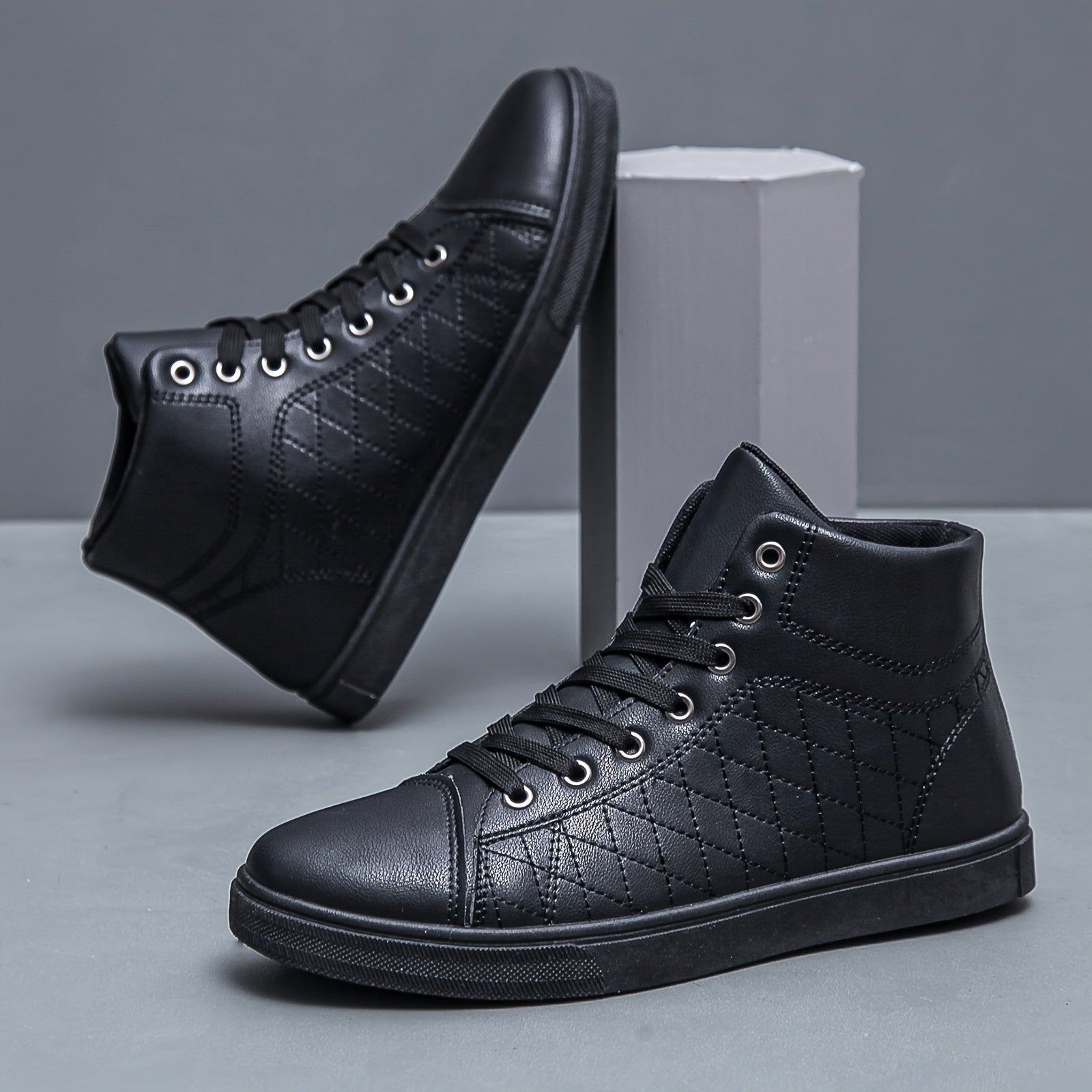 Heren Hautes chaussures - Baskets Antidérapantes Confortables pour l'Extérieur