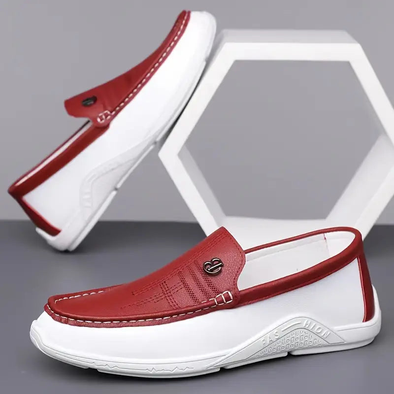 Mocassins en cuir Luc avec une finition de haute qualité