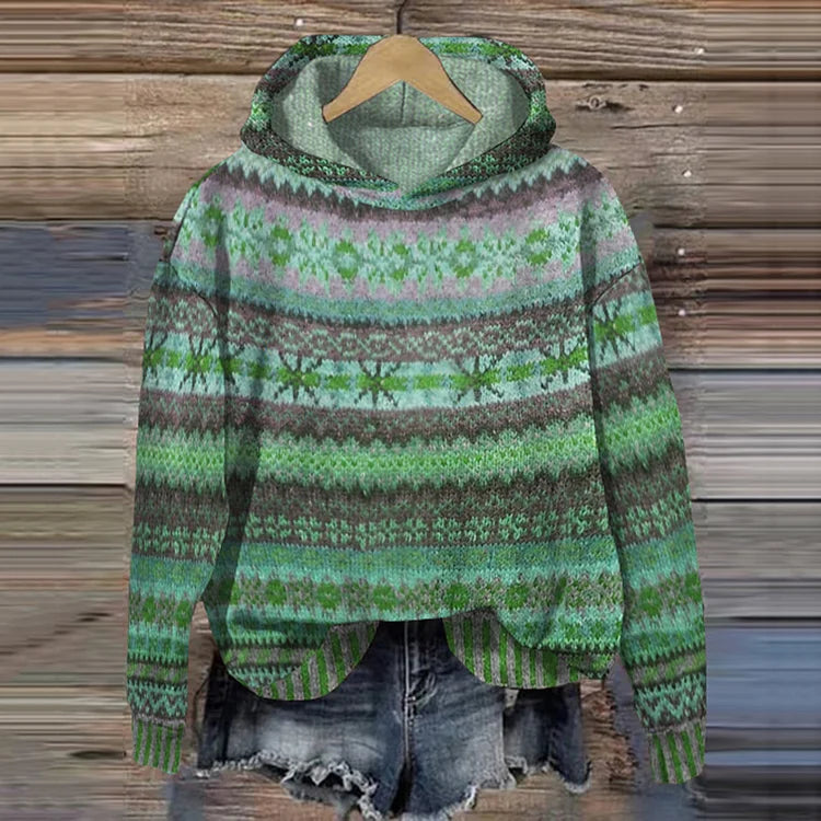 Anja | Pull à Motif Ethnique