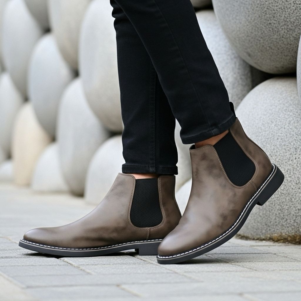 Charles | Bottines avec Fermeture Élastique