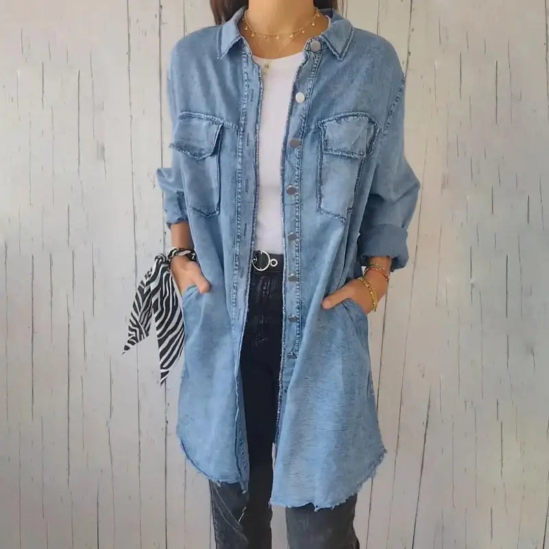 MARIE | Veste en Jean Décontractée