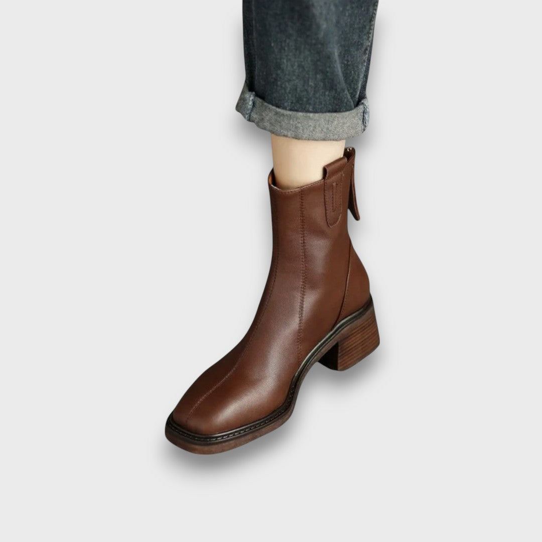 Fien – Bottines en Cuir Classiques