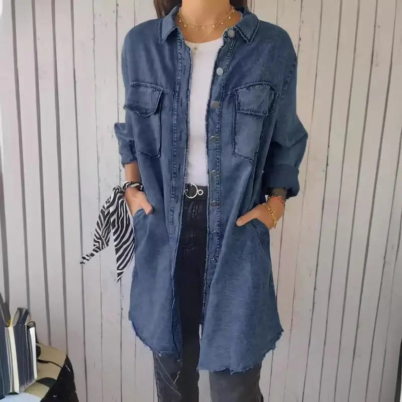 MARIE | Veste en Jean Décontractée