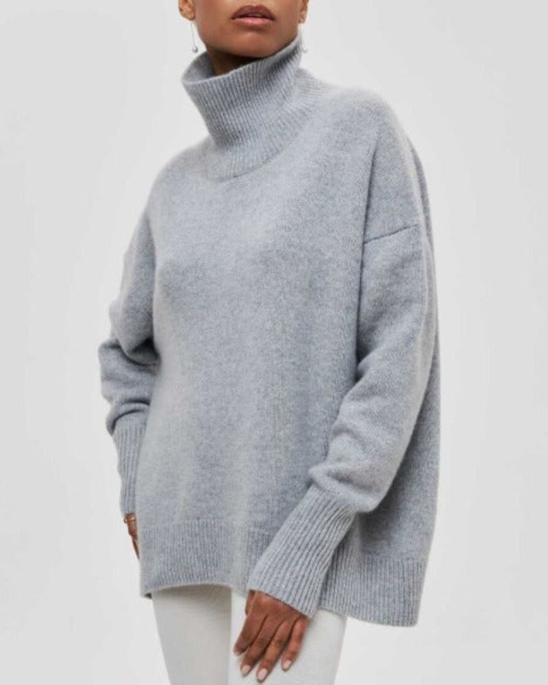 EVY | Pull à Col Roulé Lâche
